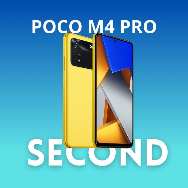 POCO M4 PRO RAM 8/256 SECOND SEKEN HP HANDPHONE MURAH BERGARANSI