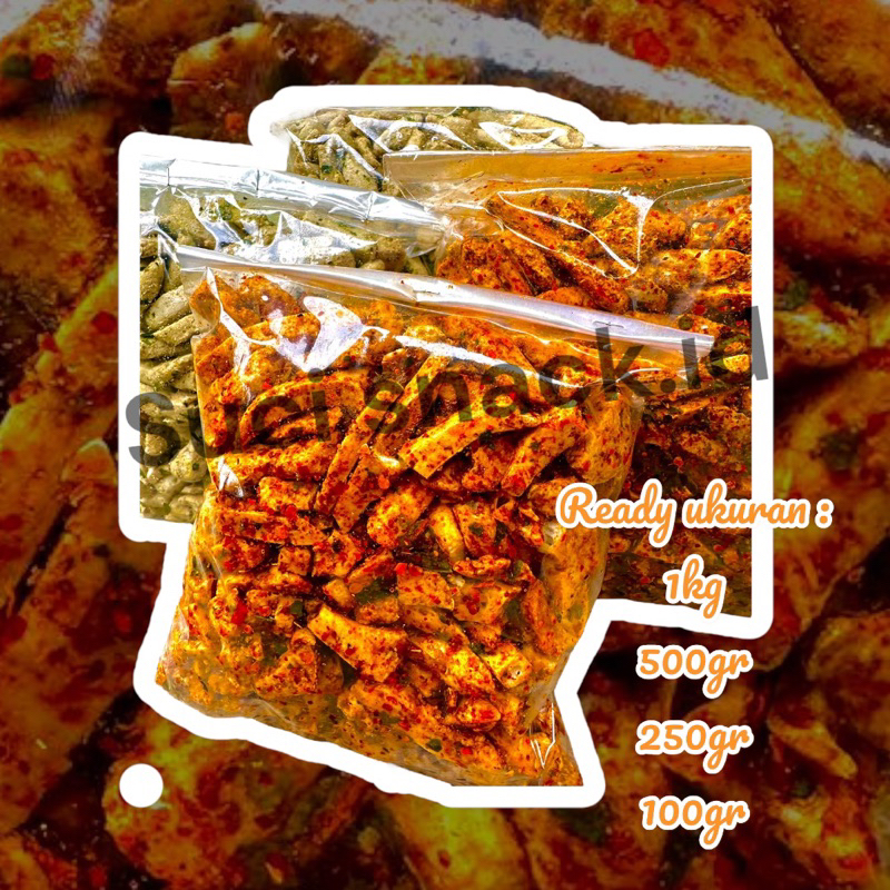 

BASRENG 100gram / PEDAS JERUK / ORIGINAL DAUN JERUK/sucisnack.id