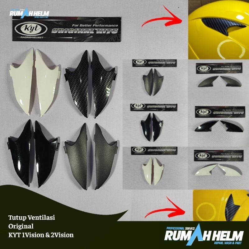 Ventilasi ORIGINAL KYT 2Vision, 1Vision