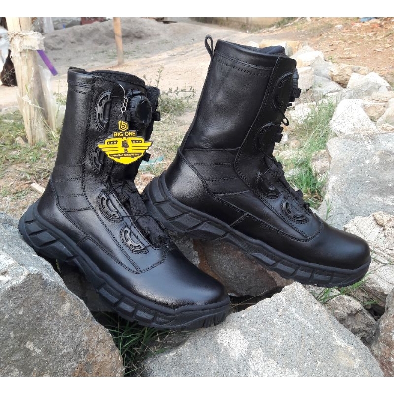 Sepatu Pdl Tali Boa Putar Full Kulit