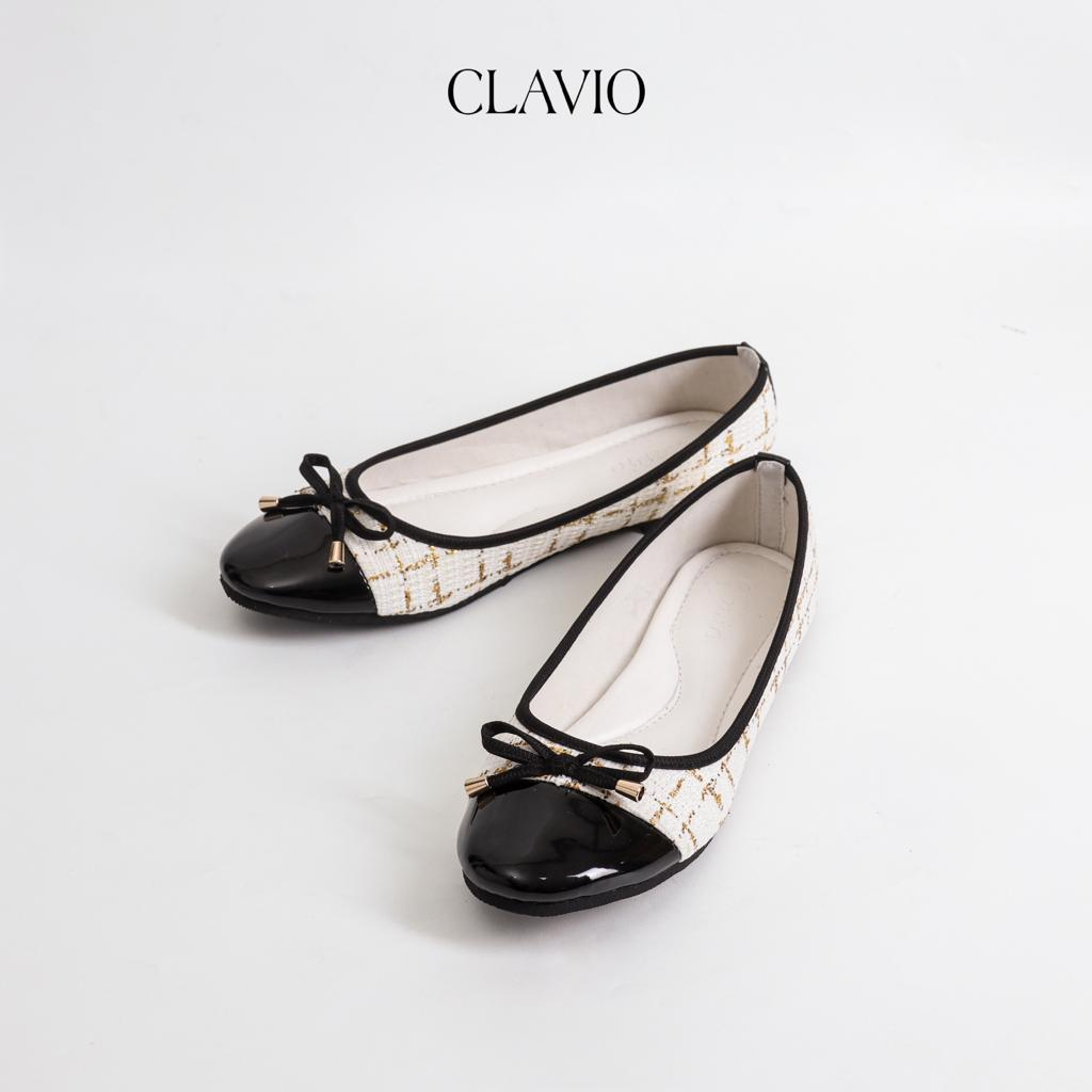 BestPromo Clavio Clarissa Sepatu Wanita Flat Shoes Super Empuk