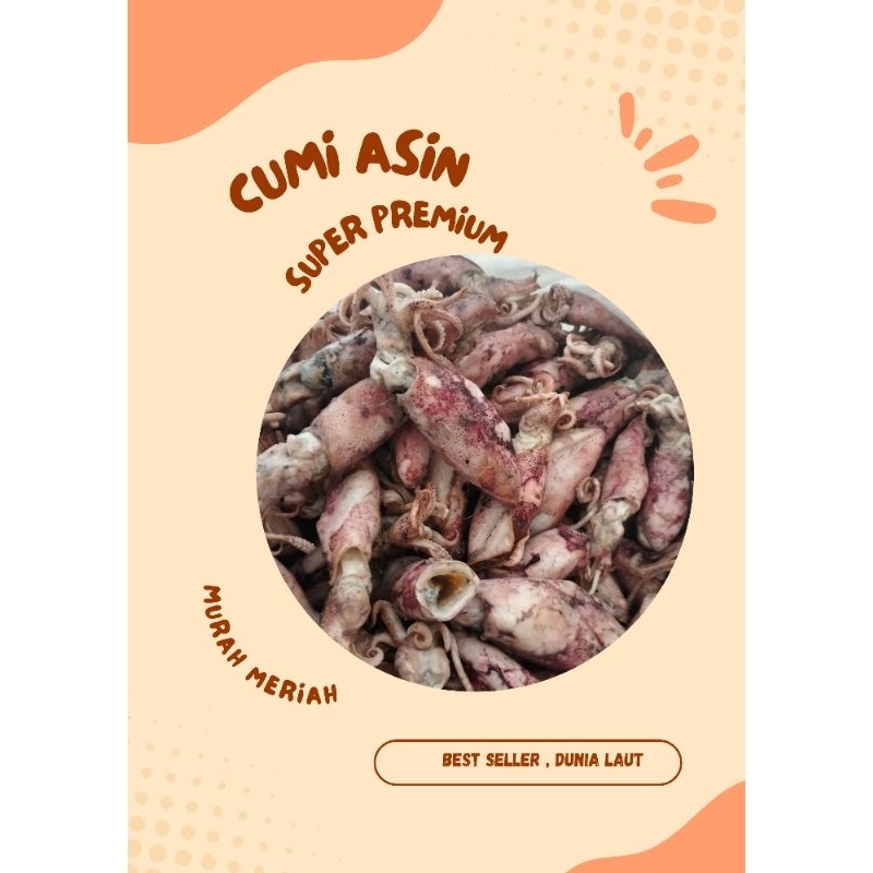 

Cumi Asin Super Kemasan 100 Gram