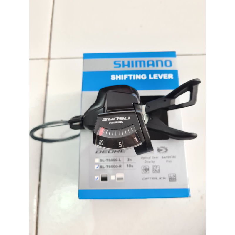 SHIFTER LEVER / SL SHIMANO DEORE T6000 RIGHT / 10 SPEED 10 sp
