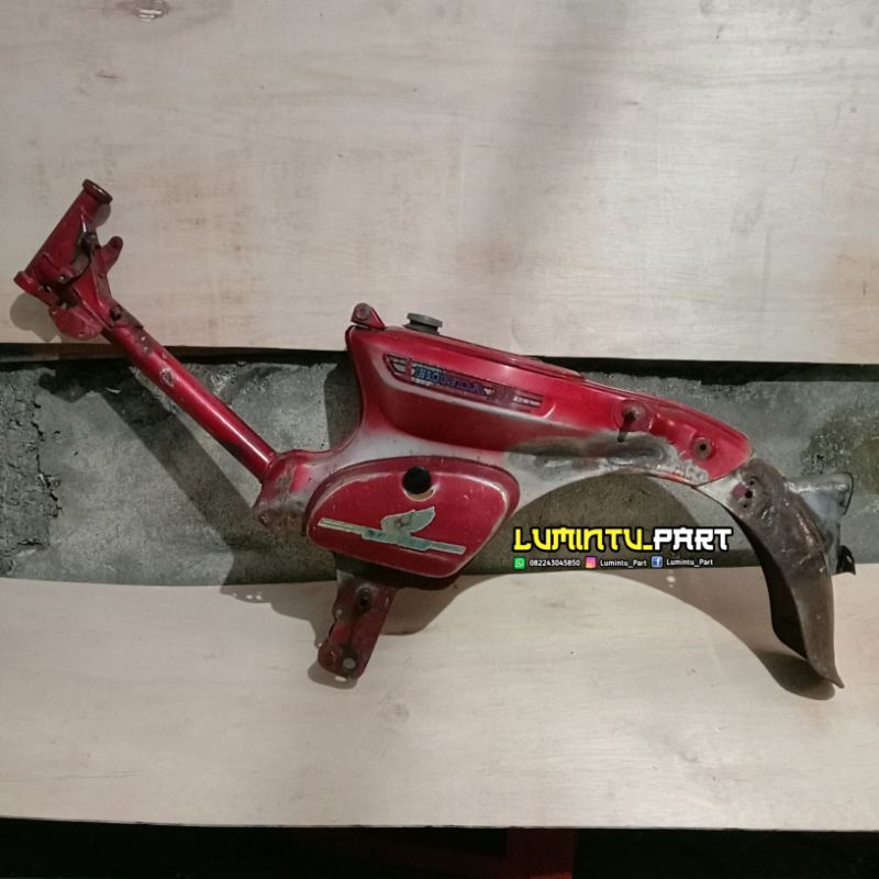 Rangka C70 ori set tepong aki C70 ori