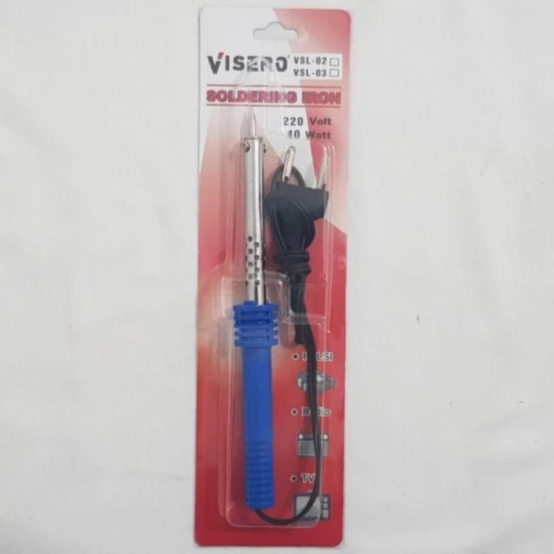 solder soderan listrik 40 watt plastik dan kayu