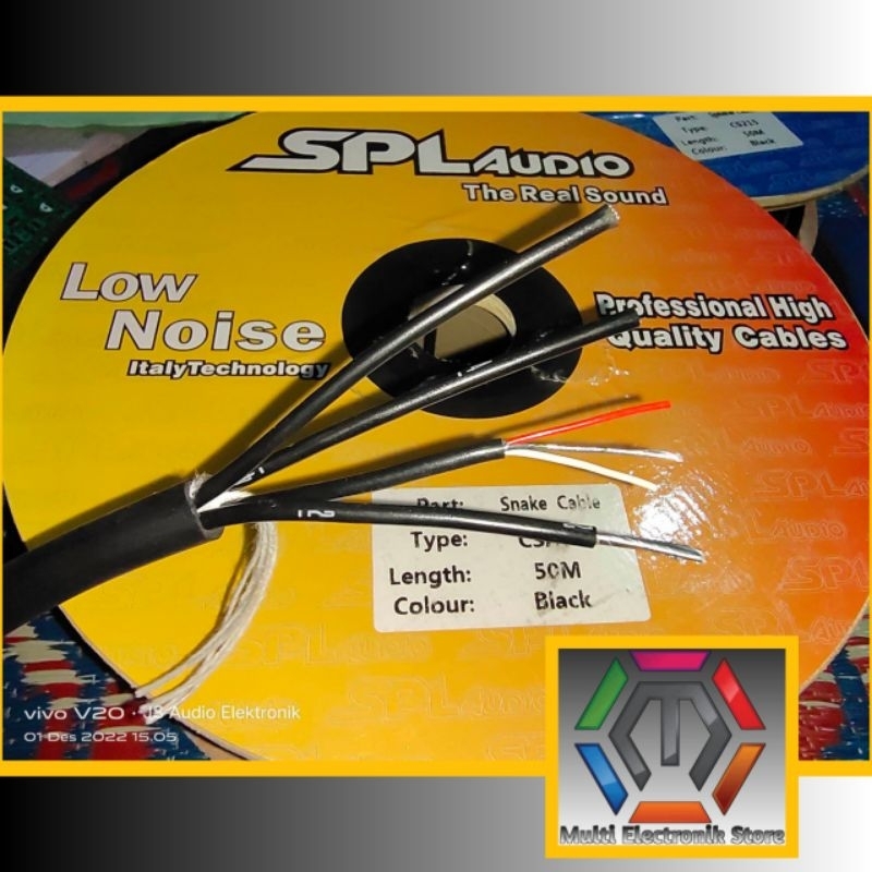 KABEL SNAKE KABEL INPUT SPL AUDIO ISI 4 CSA 04 (BACA DISKRIPSI)