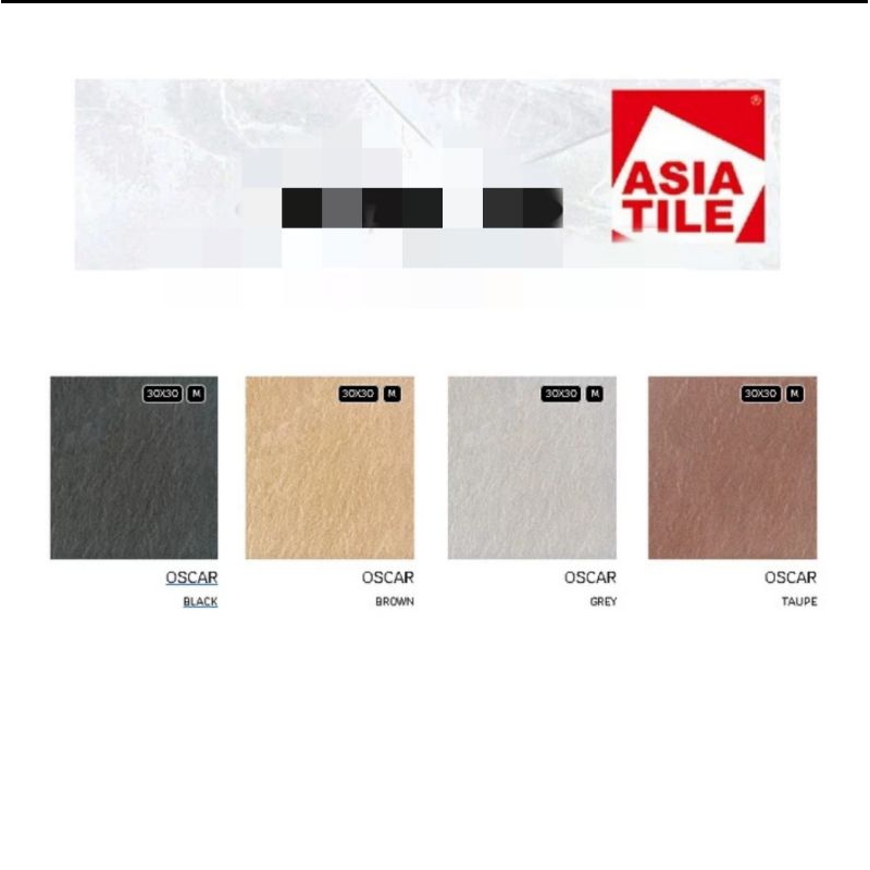 Keramik asia tile Oscar matt ukuran 40x40