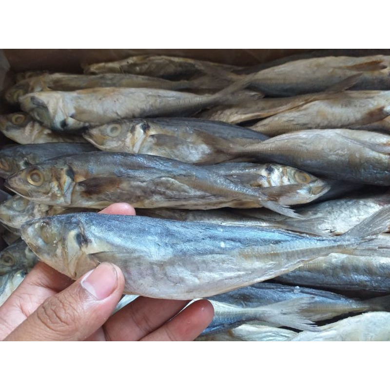 

Ikan asin peda/layang/banyar/kembung 250 gram