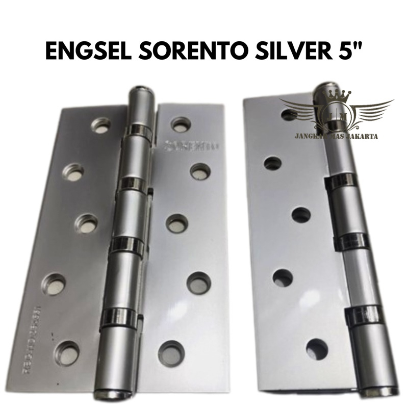 JKM Engsel Sorento 5" inch Jendela Pintu Tebal Bagus Kuat