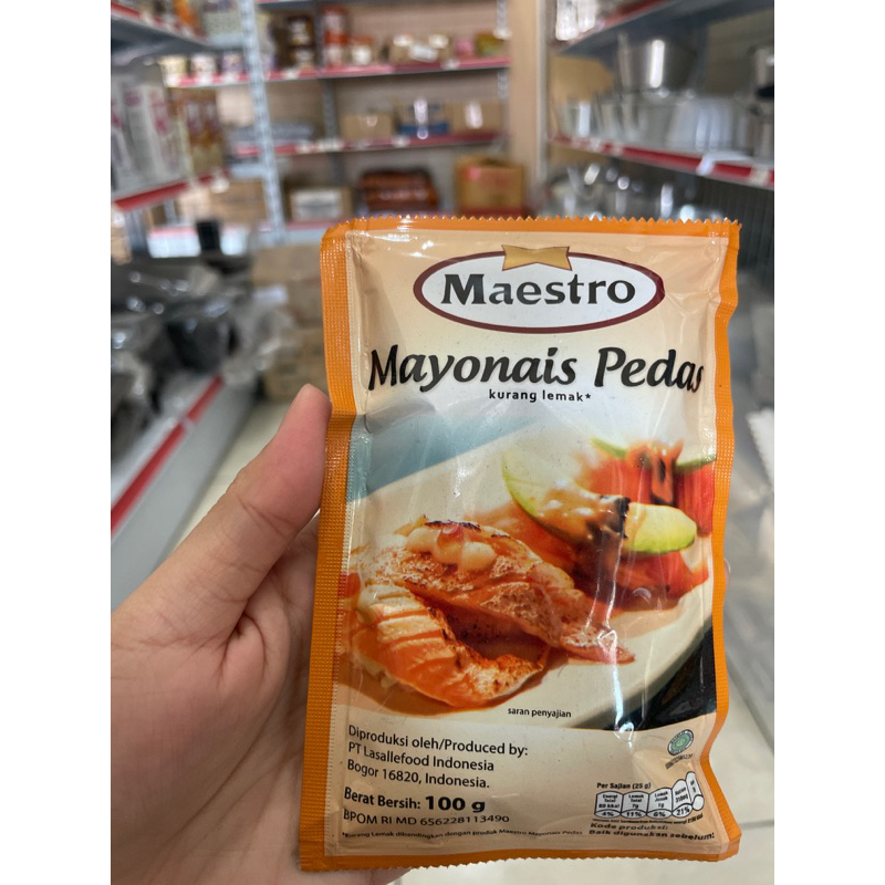 

Mayonais Pedas Maestro 100gr