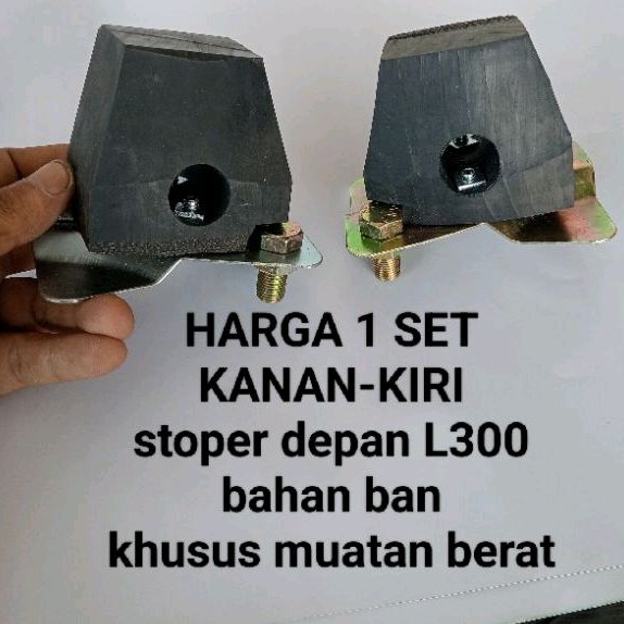 1 set stoper depan L300 bahan ban (khusus muatan berat)