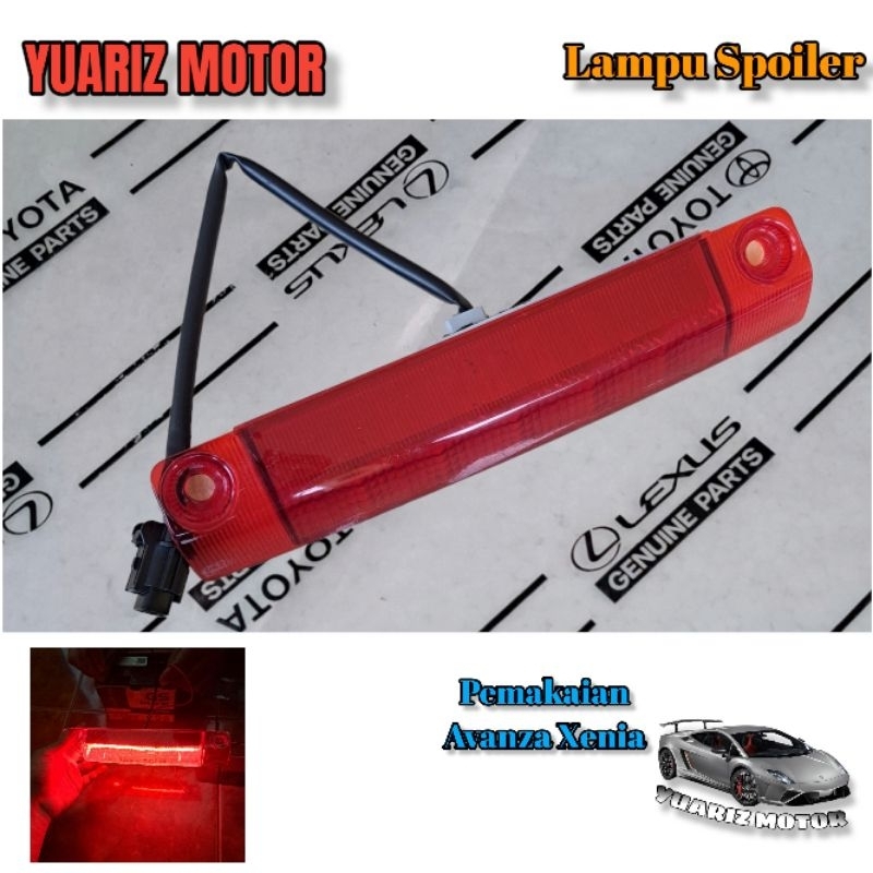 Lampu Spoiler LED Avanza Xenia 2012-2017 Original/ Lampu Spoiler Universal