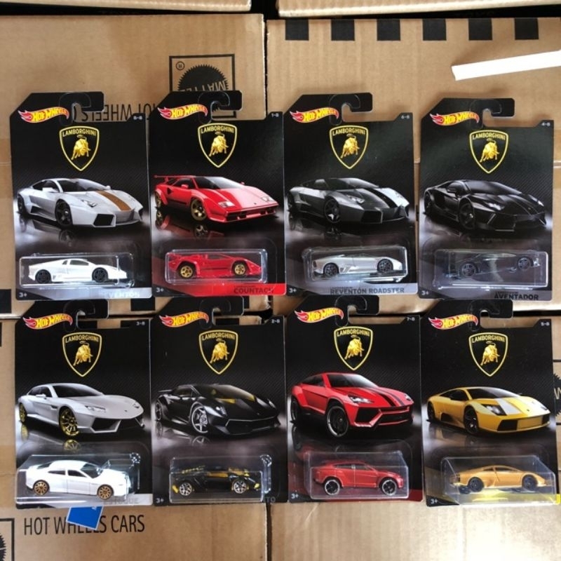 Hot Wheels Lamborghini Series Set 2017