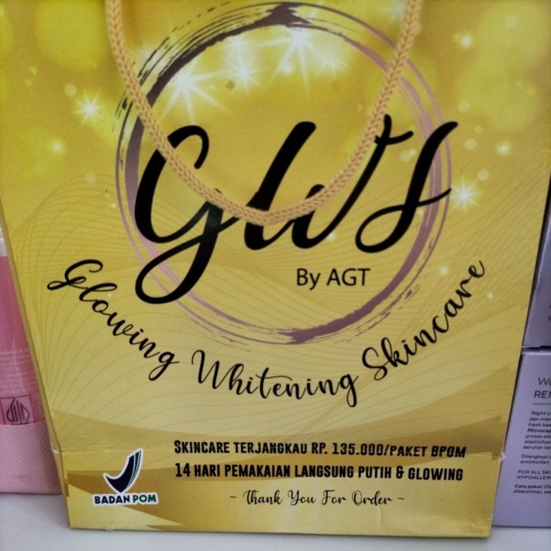 Glowing Whitening Skincare (GWS) Original BPOM