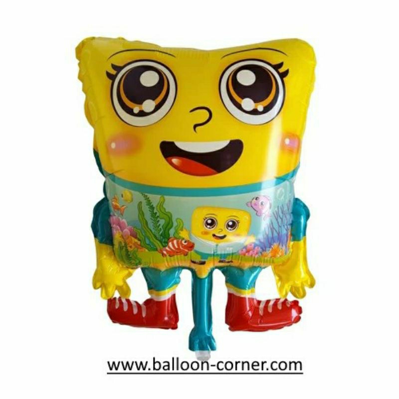 Balon Foil Karakter Spongebob