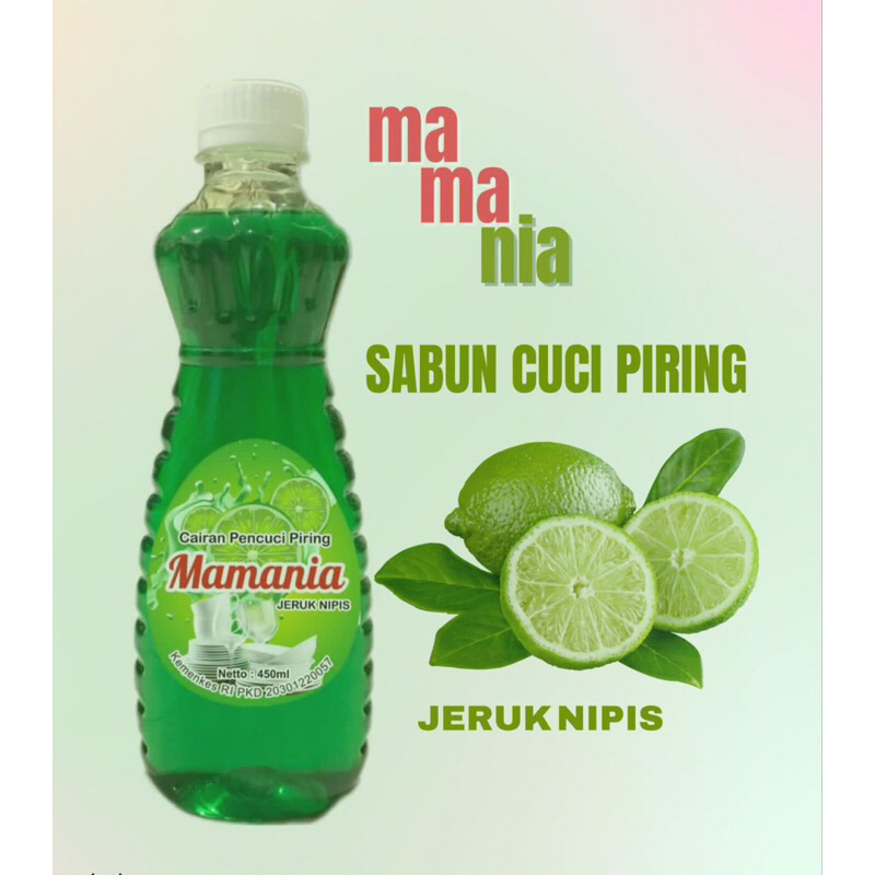 Sabun cuci piring pencuci piring jeruk nipis 450ml botol botolan murah pontianak