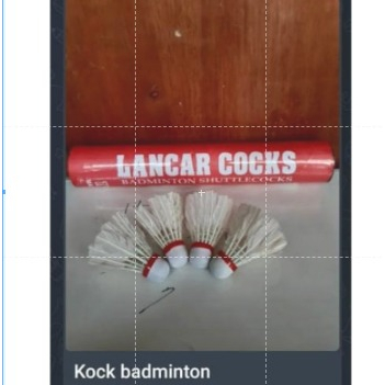 Shuttlecock / Kok Badminton / Bola Bulu Tangkis