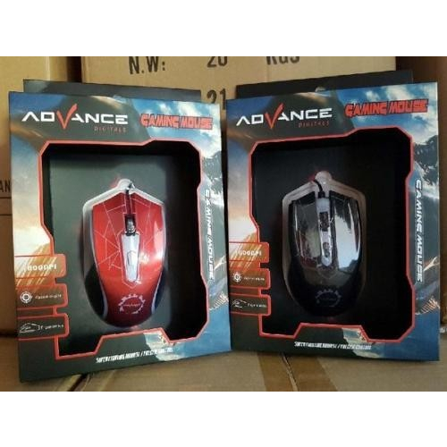 Advance gamer MG888A Gaming Mouse RGB 1600 DPI