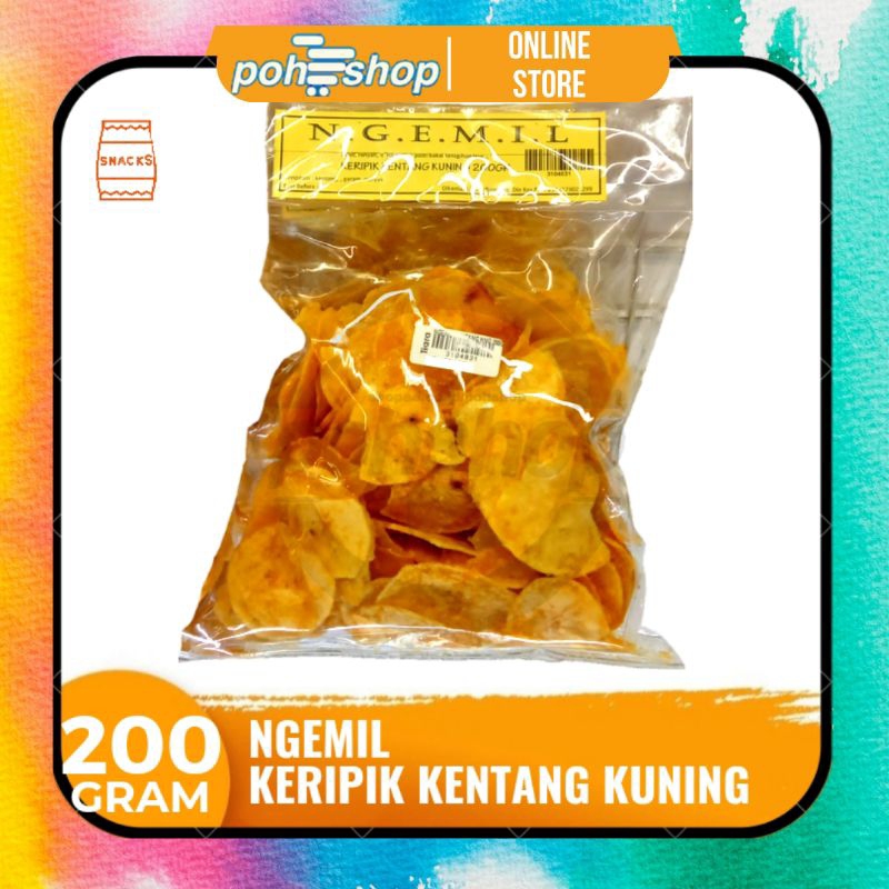 

Ngemil Keripik Kentang Kuning 200gr