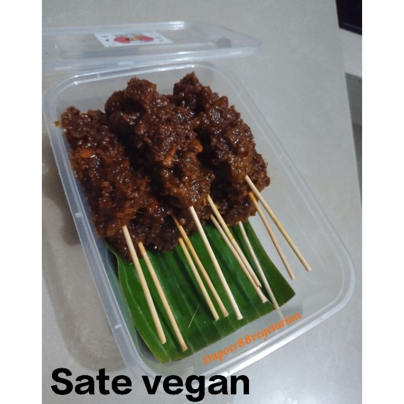 

Sate vegan / vegetarian / halal /makanan siap saji / frozen food