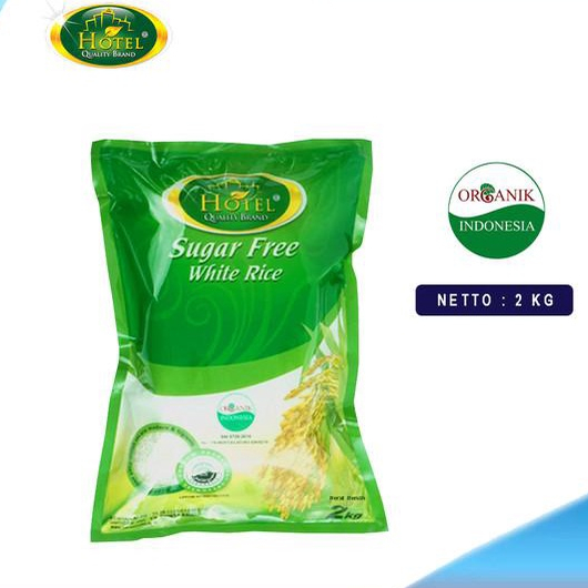 

Hotel Beras Putih Organic Sugar Free 2 Kg White Rice