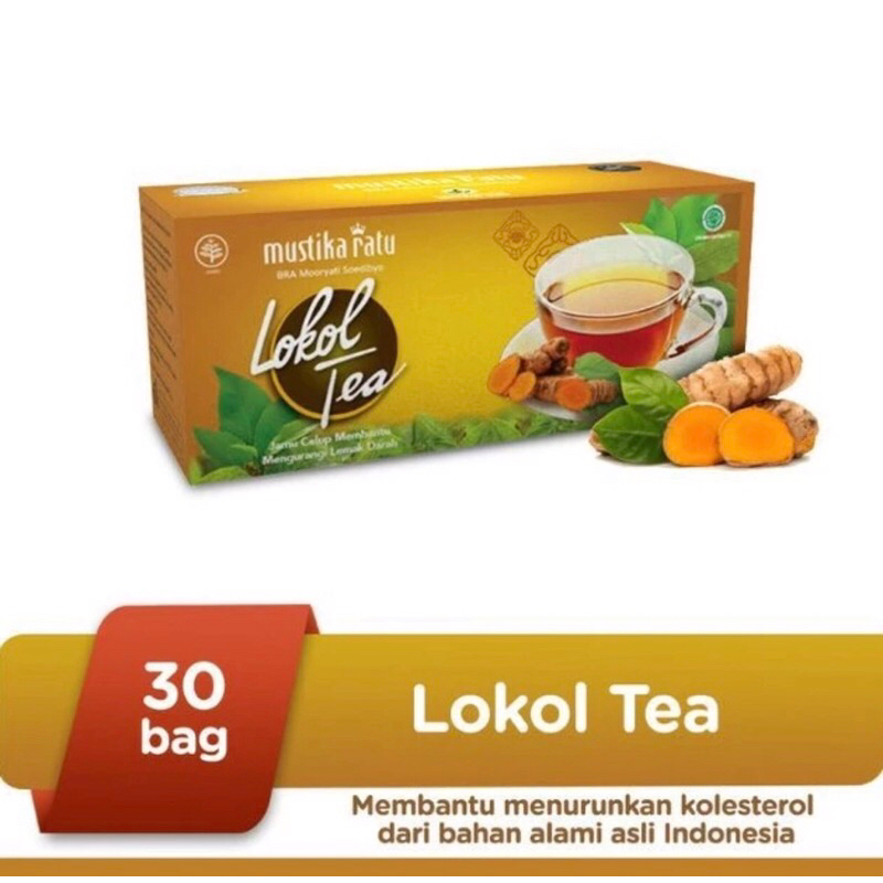 

MUSTIKA RATU Lokol Tea 30 bag (Teh Kesehatan untuk penurun KOLESTEROL)