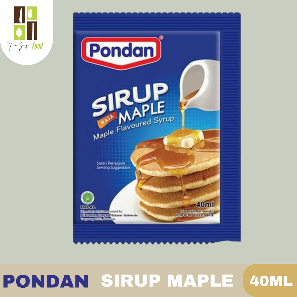 

Pondan Sirup Rasa Maple / Maple Flavoured Syrup 40 ml