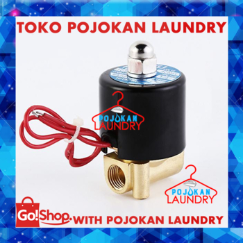 Solenoid Valve 1/4/Solenoid Valve Mesin Dryer Pengering laundry/Solenoid Kuningan/Electric Solenoid/