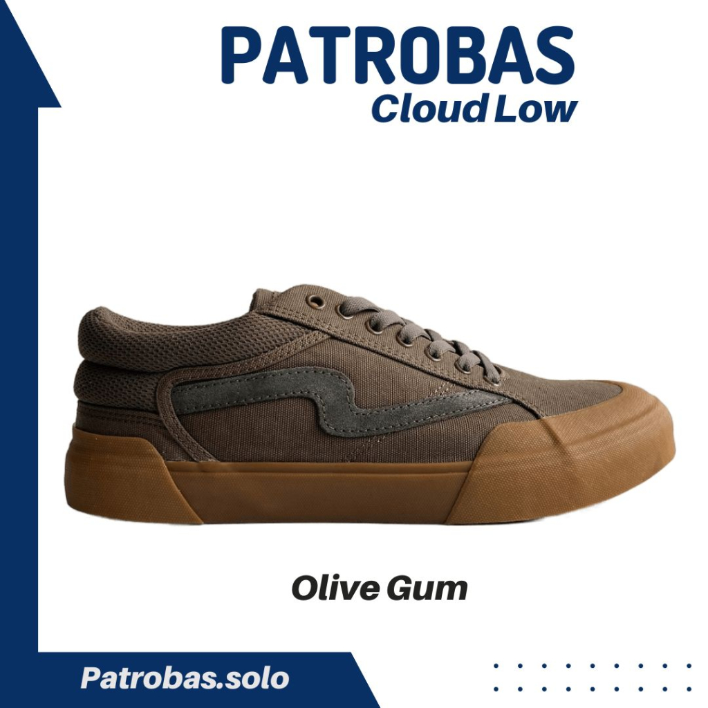 Patrobas Cloud Low Olive Gum Original
