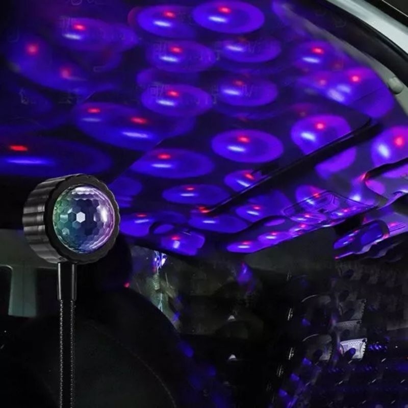 KALTIM Lampu Disco Mini LED Music Rhythm