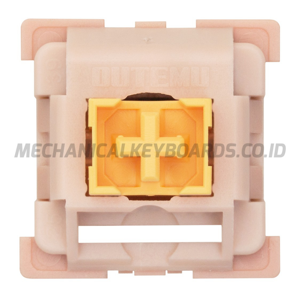 Outemu Dustproof Honey Peach V2 Switch (Silent Linear - PCB Mount)