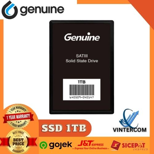 SSD GENUINE 1TB Sata III 2,5''