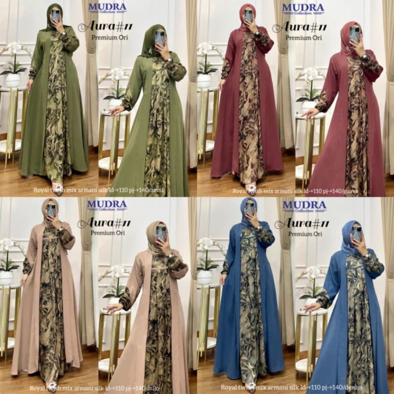 Aura11 Gamis ori by Mudra Hijab