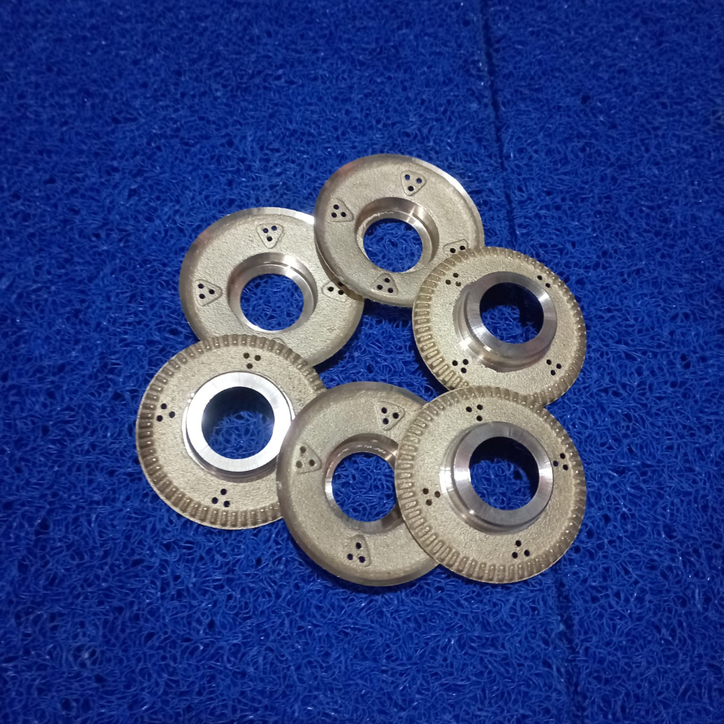 BURNER KUNINGAN TIPIS KOMPOR GAS / SUMBU KOMPOR