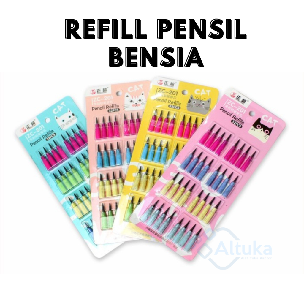 

Isi ulang / Refill Pensil Bensia Susun Cabut