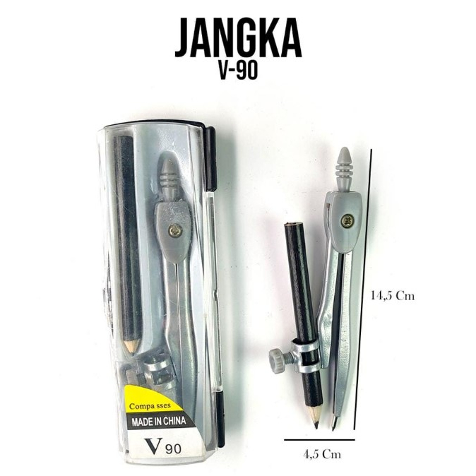 

JANGKA + PENSIL / MATH SET / JANGKA BESI MURAH