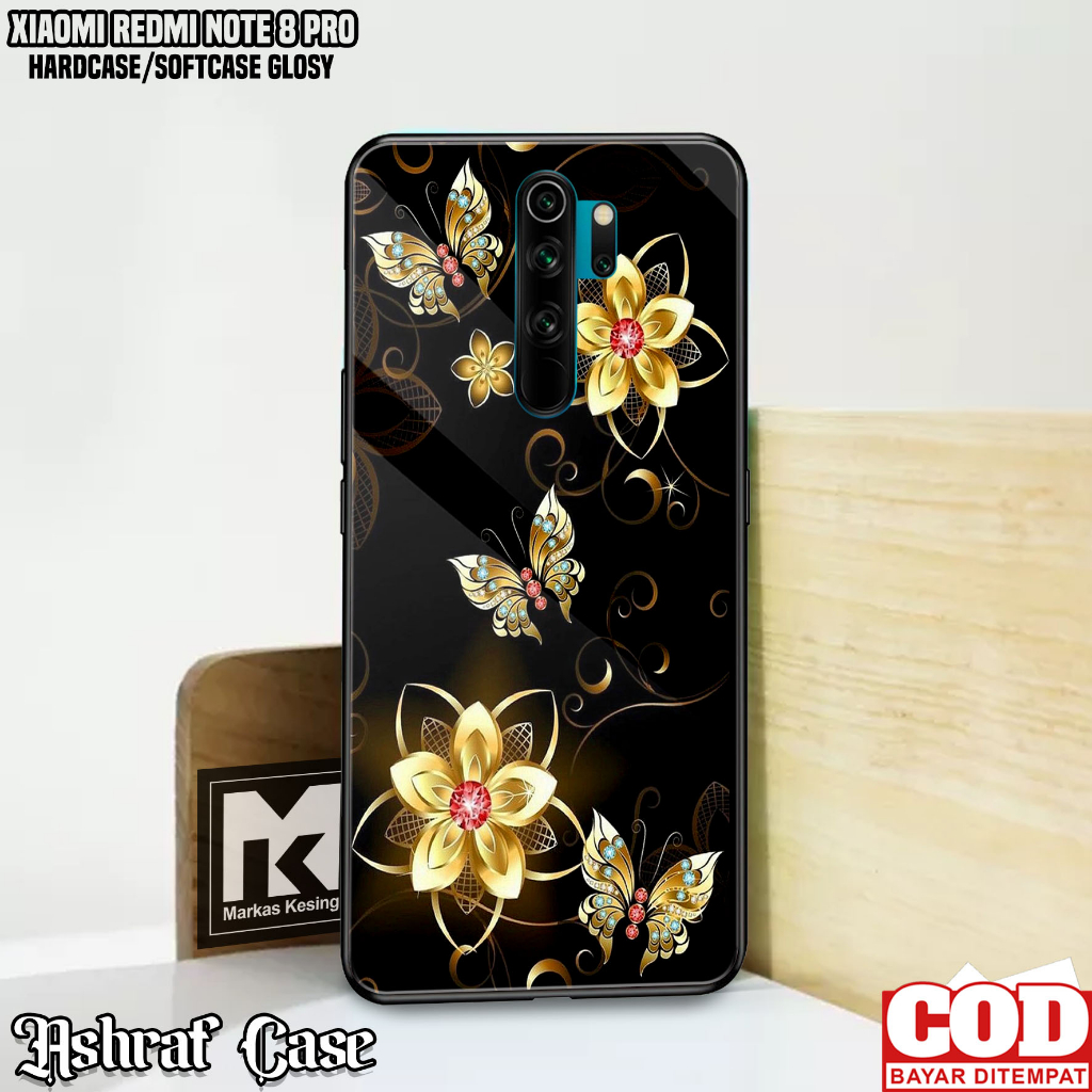 Case Xiaomi Redmi Note 8 Pro - Casing Xiaomi Redmi Note 8 Pro ( KP ) Softcase Glass - Silikon Xiaomi