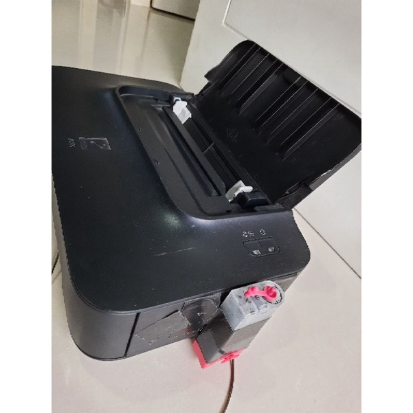 Printer Canon ip2770 second cetak hitam, setting high modif infus