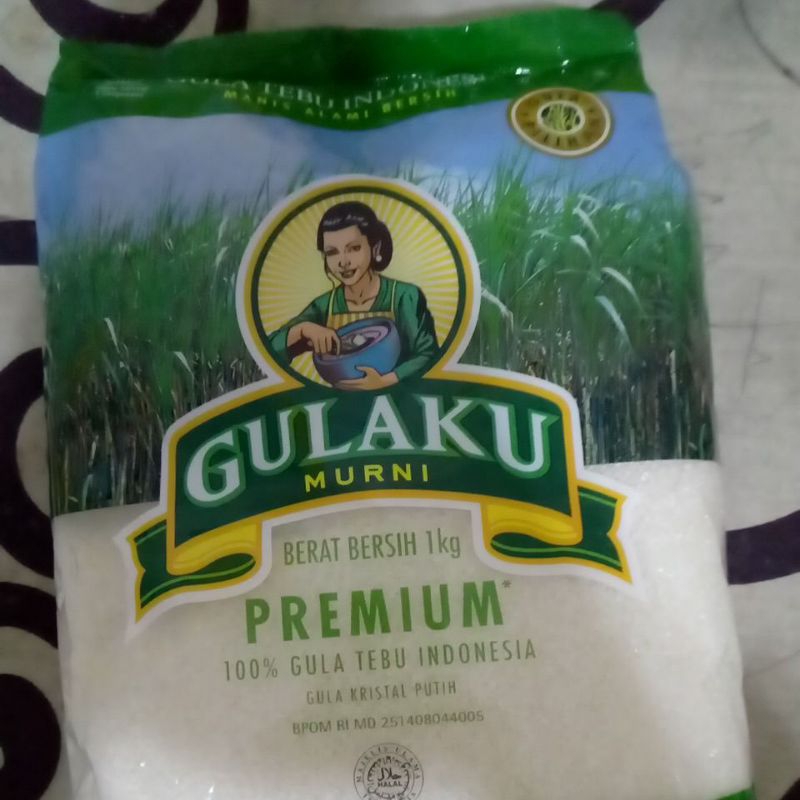 

gulaku murni kemasan 1 kg premium