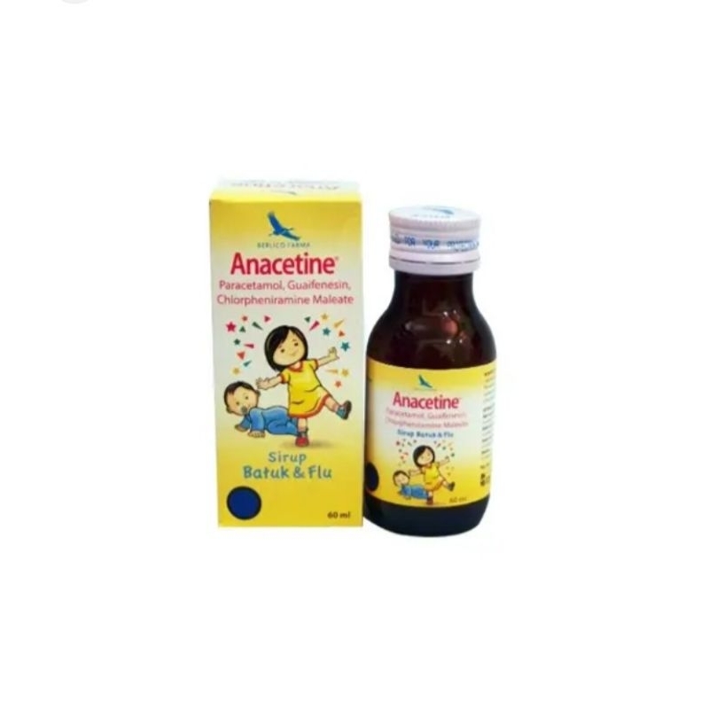 ANACETINE BABY COUGH sirup 60ml obat batuk dan demam anak