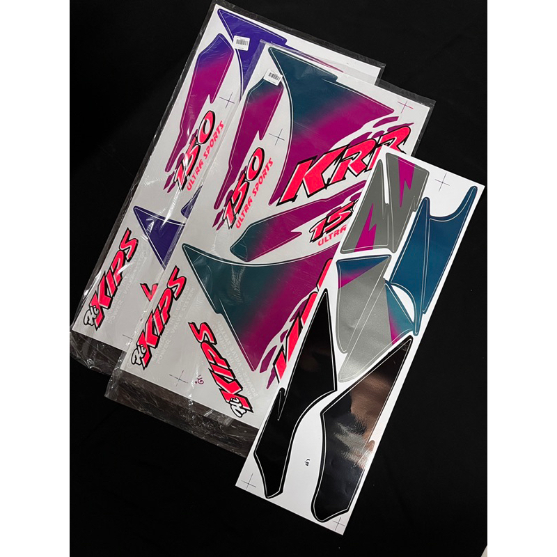 stirping kawasaki ninja R KRR 1995 kodak paper original thailand KR 1995  sticker body ninja R fairi