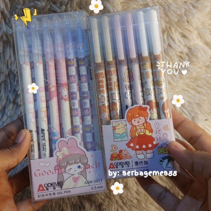 

serbagemes88 - (12PCS) READY PULPEN GEL PENA / PULPEN AESTHETIC MURAH