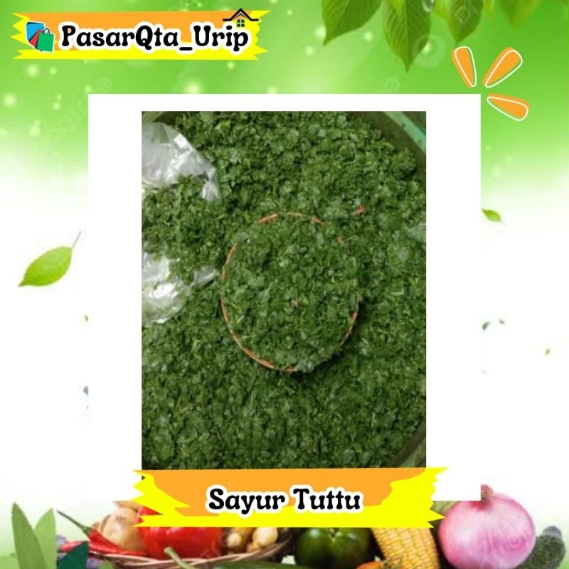 

Sayur tutu Mentah ready cuman sampai jam6 pagi/ bahan sayur tutu / pasar online makassar
