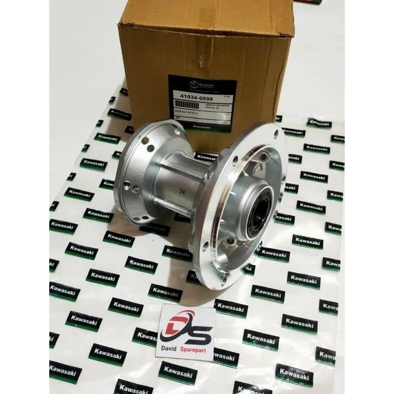 TROMOL DEPAN FRONT KLX 150 S L G KLX BF KLX DTRACKER KAWASAKI LUBANG HOLE 28 SILVER