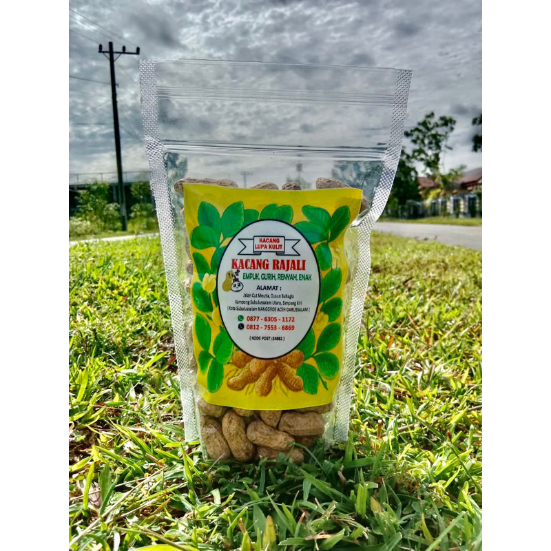 

kacang kulit sangrai Original!! 200Gram (COD) /rasa nya mantul,renyah cocok disajikan saat acara kumpul-kumpul keluarga/bersama teman