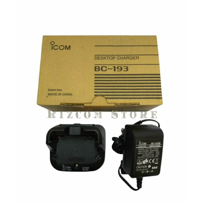 Icom BC-193 Charger Desktop HT Icom IC V80 Original