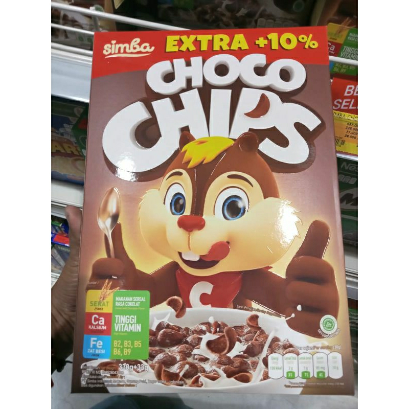 

Simba Choco Chips box 170gr dan 330gr