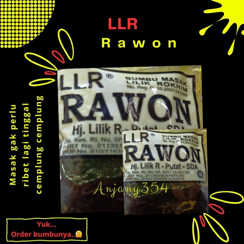 

Bumbu Masak Lilik Rokhim "LLR" Rawon