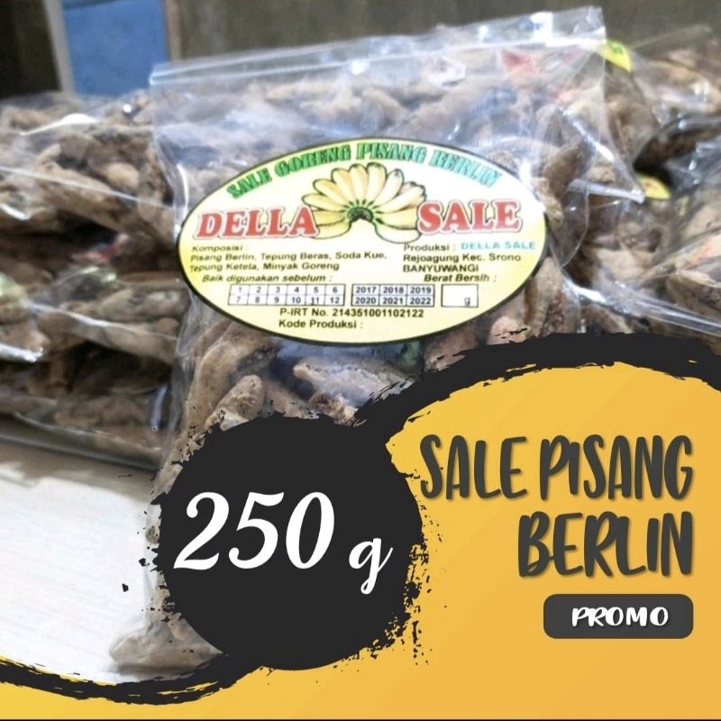 

(250gram) PALING MURAH SALE PISANG BERLIN KHAS BANYUWANGI