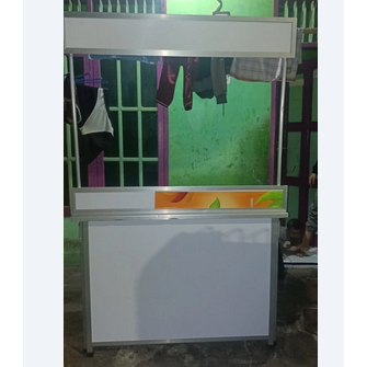 Booth Stand Portable Jumbo Ukuran 120 CM Cocok Untuk Berjualan Makanan Minum Barang baru